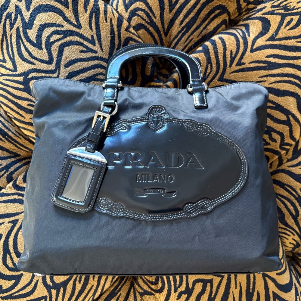 Vintage Prada Canapa Nylon Tote